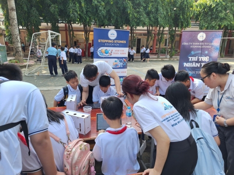STEPPING STONES EDUCATION ĐỒNG HÀNH CÙNG THCS LINH TRUNG CHÀO ĐÓN HỌC SINH KHỐI 6 NĂM HỌC 2026 - 2027