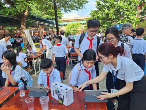 STEPPING STONES EDUCATION ĐỒNG HÀNH CÙNG THCS LINH TRUNG CHÀO ĐÓN HỌC SINH KHỐI 6 NĂM HỌC 2026 - 2027