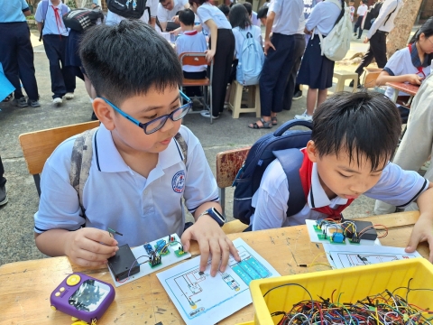 STEPPING STONES EDUCATION ĐỒNG HÀNH CÙNG THCS LINH TRUNG CHÀO ĐÓN HỌC SINH KHỐI 6 NĂM HỌC 2026 - 2027