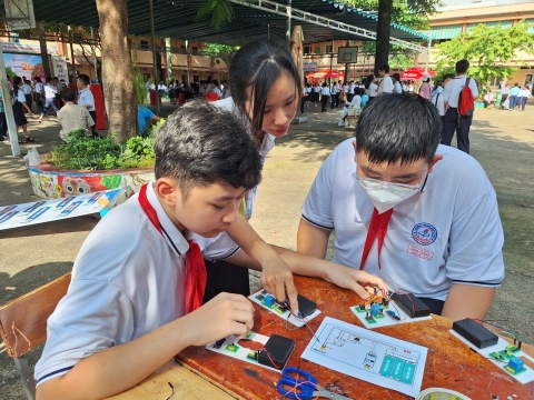STEPPING STONES EDUCATION ĐỒNG HÀNH CÙNG THCS LINH TRUNG CHÀO ĐÓN HỌC SINH KHỐI 6 NĂM HỌC 2026 - 2027