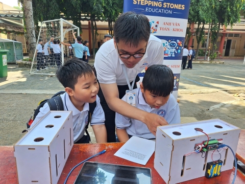 STEPPING STONES EDUCATION ĐỒNG HÀNH CÙNG THCS LINH TRUNG CHÀO ĐÓN HỌC SINH KHỐI 6 NĂM HỌC 2026 - 2027