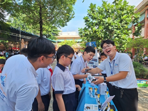 STEPPING STONES EDUCATION ĐỒNG HÀNH CÙNG THCS LINH TRUNG CHÀO ĐÓN HỌC SINH KHỐI 6 NĂM HỌC 2026 - 2027