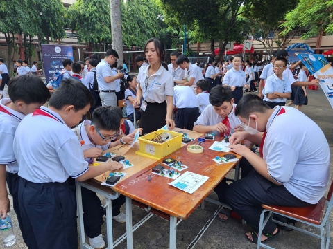 STEPPING STONES EDUCATION ĐỒNG HÀNH CÙNG THCS LINH TRUNG CHÀO ĐÓN HỌC SINH KHỐI 6 NĂM HỌC 2026 - 2027