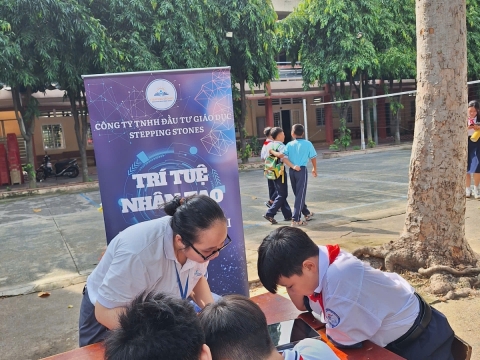 STEPPING STONES EDUCATION ĐỒNG HÀNH CÙNG THCS LINH TRUNG CHÀO ĐÓN HỌC SINH KHỐI 6 NĂM HỌC 2026 - 2027