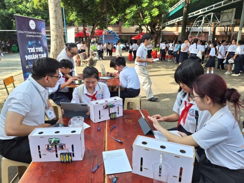 STEPPING STONES EDUCATION ĐỒNG HÀNH CÙNG THCS LINH TRUNG CHÀO ĐÓN HỌC SINH KHỐI 6 NĂM HỌC 2026 - 2027