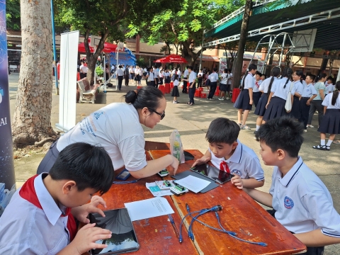 STEPPING STONES EDUCATION ĐỒNG HÀNH CÙNG THCS LINH TRUNG CHÀO ĐÓN HỌC SINH KHỐI 6 NĂM HỌC 2026 - 2027