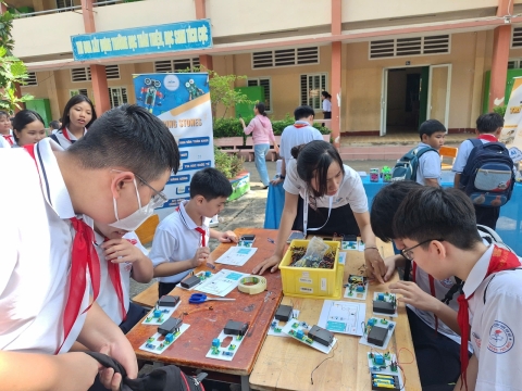 STEPPING STONES EDUCATION ĐỒNG HÀNH CÙNG THCS LINH TRUNG CHÀO ĐÓN HỌC SINH KHỐI 6 NĂM HỌC 2026 - 2027