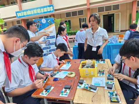 STEPPING STONES EDUCATION ĐỒNG HÀNH CÙNG THCS LINH TRUNG CHÀO ĐÓN HỌC SINH KHỐI 6 NĂM HỌC 2026 - 2027