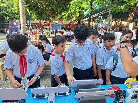 STEPPING STONES EDUCATION ĐỒNG HÀNH CÙNG THCS LINH TRUNG CHÀO ĐÓN HỌC SINH KHỐI 6 NĂM HỌC 2026 - 2027