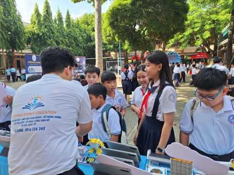 STEPPING STONES EDUCATION ĐỒNG HÀNH CÙNG THCS LINH TRUNG CHÀO ĐÓN HỌC SINH KHỐI 6 NĂM HỌC 2026 - 2027