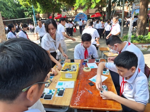 STEPPING STONES EDUCATION ĐỒNG HÀNH CÙNG THCS LINH TRUNG CHÀO ĐÓN HỌC SINH KHỐI 6 NĂM HỌC 2026 - 2027
