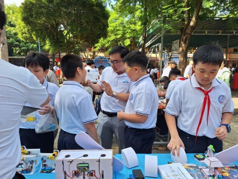 STEPPING STONES EDUCATION ĐỒNG HÀNH CÙNG THCS LINH TRUNG CHÀO ĐÓN HỌC SINH KHỐI 6 NĂM HỌC 2026 - 2027