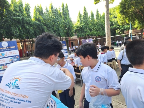 STEPPING STONES EDUCATION ĐỒNG HÀNH CÙNG THCS LINH TRUNG CHÀO ĐÓN HỌC SINH KHỐI 6 NĂM HỌC 2026 - 2027