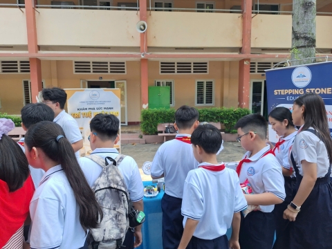 STEPPING STONES EDUCATION ĐỒNG HÀNH CÙNG THCS LINH TRUNG CHÀO ĐÓN HỌC SINH KHỐI 6 NĂM HỌC 2026 - 2027