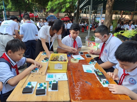 STEPPING STONES EDUCATION ĐỒNG HÀNH CÙNG THCS LINH TRUNG CHÀO ĐÓN HỌC SINH KHỐI 6 NĂM HỌC 2026 - 2027