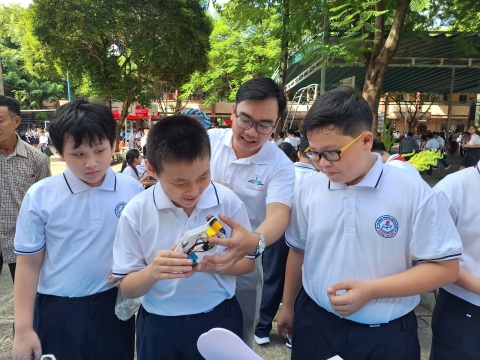 STEPPING STONES EDUCATION ĐỒNG HÀNH CÙNG THCS LINH TRUNG CHÀO ĐÓN HỌC SINH KHỐI 6 NĂM HỌC 2026 - 2027