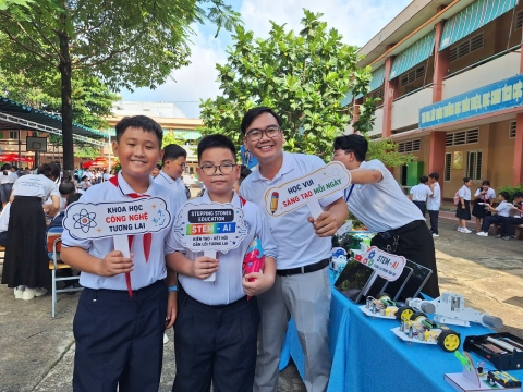 STEPPING STONES EDUCATION ĐỒNG HÀNH CÙNG THCS LINH TRUNG CHÀO ĐÓN HỌC SINH KHỐI 6 NĂM HỌC 2026 - 2027