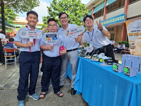 STEPPING STONES EDUCATION ĐỒNG HÀNH CÙNG THCS LINH TRUNG CHÀO ĐÓN HỌC SINH KHỐI 6 NĂM HỌC 2026 - 2027