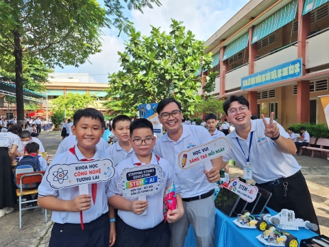 STEPPING STONES EDUCATION ĐỒNG HÀNH CÙNG THCS LINH TRUNG CHÀO ĐÓN HỌC SINH KHỐI 6 NĂM HỌC 2026 - 2027