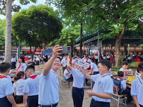 STEPPING STONES EDUCATION ĐỒNG HÀNH CÙNG THCS LINH TRUNG CHÀO ĐÓN HỌC SINH KHỐI 6 NĂM HỌC 2026 - 2027