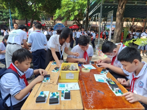 STEPPING STONES EDUCATION ĐỒNG HÀNH CÙNG THCS LINH TRUNG CHÀO ĐÓN HỌC SINH KHỐI 6 NĂM HỌC 2026 - 2027