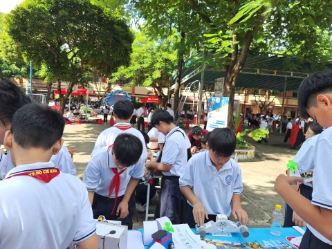 STEPPING STONES EDUCATION ĐỒNG HÀNH CÙNG THCS LINH TRUNG CHÀO ĐÓN HỌC SINH KHỐI 6 NĂM HỌC 2026 - 2027