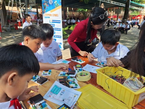STEPPING STONES EDUCATION ĐỒNG HÀNH CÙNG THCS LINH TRUNG CHÀO ĐÓN HỌC SINH KHỐI 6 NĂM HỌC 2026 - 2027