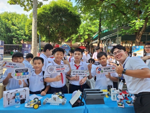 STEPPING STONES EDUCATION ĐỒNG HÀNH CÙNG THCS LINH TRUNG CHÀO ĐÓN HỌC SINH KHỐI 6 NĂM HỌC 2026 - 2027
