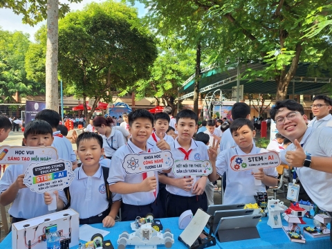 STEPPING STONES EDUCATION ĐỒNG HÀNH CÙNG THCS LINH TRUNG CHÀO ĐÓN HỌC SINH KHỐI 6 NĂM HỌC 2026 - 2027