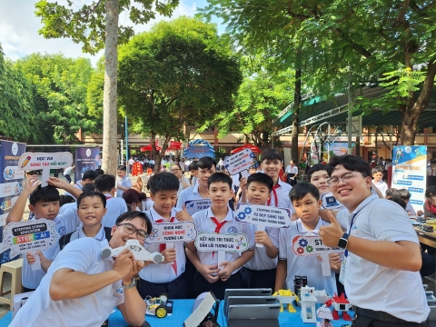STEPPING STONES EDUCATION ĐỒNG HÀNH CÙNG THCS LINH TRUNG CHÀO ĐÓN HỌC SINH KHỐI 6 NĂM HỌC 2026 - 2027