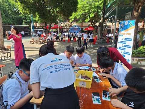 STEPPING STONES EDUCATION ĐỒNG HÀNH CÙNG THCS LINH TRUNG CHÀO ĐÓN HỌC SINH KHỐI 6 NĂM HỌC 2026 - 2027