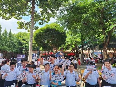STEPPING STONES EDUCATION ĐỒNG HÀNH CÙNG THCS LINH TRUNG CHÀO ĐÓN HỌC SINH KHỐI 6 NĂM HỌC 2026 - 2027