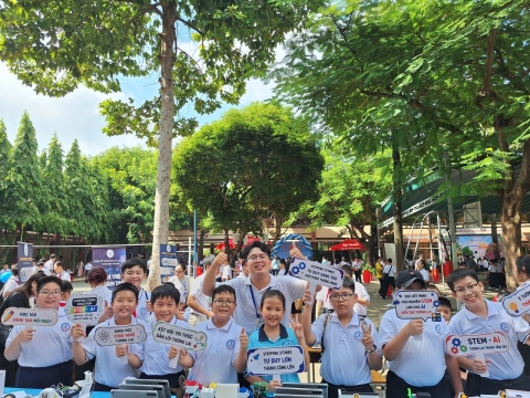 STEPPING STONES EDUCATION ĐỒNG HÀNH CÙNG THCS LINH TRUNG CHÀO ĐÓN HỌC SINH KHỐI 6 NĂM HỌC 2026 - 2027