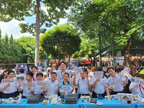 STEPPING STONES EDUCATION ĐỒNG HÀNH CÙNG THCS LINH TRUNG CHÀO ĐÓN HỌC SINH KHỐI 6 NĂM HỌC 2026 - 2027