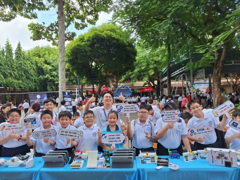 STEPPING STONES EDUCATION ĐỒNG HÀNH CÙNG THCS LINH TRUNG CHÀO ĐÓN HỌC SINH KHỐI 6 NĂM HỌC 2026 - 2027
