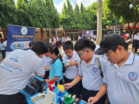 STEPPING STONES EDUCATION ĐỒNG HÀNH CÙNG THCS LINH TRUNG CHÀO ĐÓN HỌC SINH KHỐI 6 NĂM HỌC 2026 - 2027