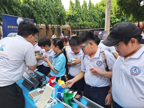 STEPPING STONES EDUCATION ĐỒNG HÀNH CÙNG THCS LINH TRUNG CHÀO ĐÓN HỌC SINH KHỐI 6 NĂM HỌC 2026 - 2027