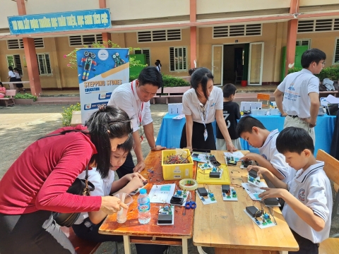 STEPPING STONES EDUCATION ĐỒNG HÀNH CÙNG THCS LINH TRUNG CHÀO ĐÓN HỌC SINH KHỐI 6 NĂM HỌC 2026 - 2027