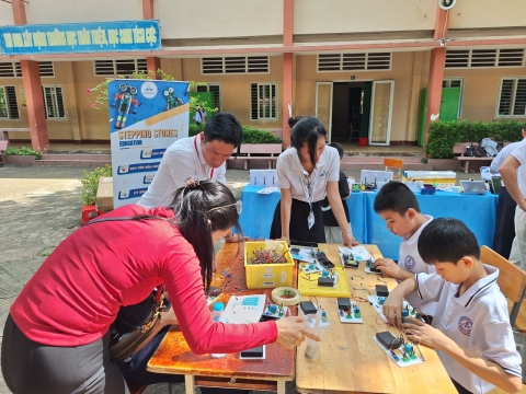 STEPPING STONES EDUCATION ĐỒNG HÀNH CÙNG THCS LINH TRUNG CHÀO ĐÓN HỌC SINH KHỐI 6 NĂM HỌC 2026 - 2027