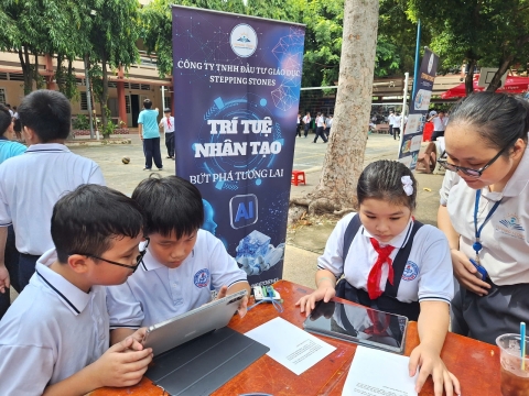 STEPPING STONES EDUCATION ĐỒNG HÀNH CÙNG THCS LINH TRUNG CHÀO ĐÓN HỌC SINH KHỐI 6 NĂM HỌC 2026 - 2027