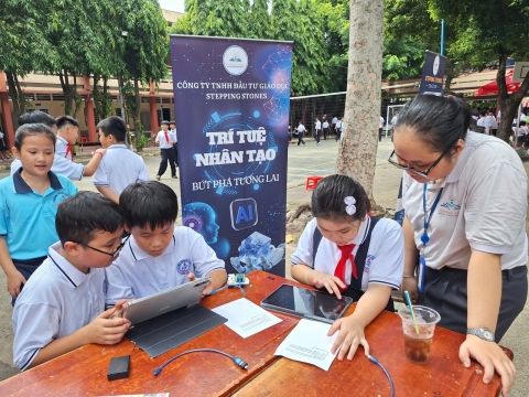 STEPPING STONES EDUCATION ĐỒNG HÀNH CÙNG THCS LINH TRUNG CHÀO ĐÓN HỌC SINH KHỐI 6 NĂM HỌC 2026 - 2027