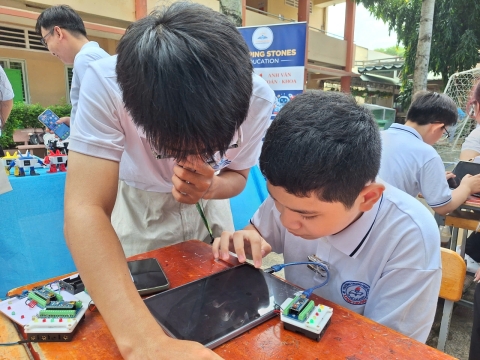 STEPPING STONES EDUCATION ĐỒNG HÀNH CÙNG THCS LINH TRUNG CHÀO ĐÓN HỌC SINH KHỐI 6 NĂM HỌC 2026 - 2027