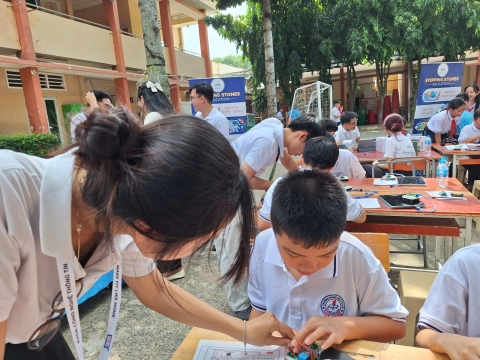 STEPPING STONES EDUCATION ĐỒNG HÀNH CÙNG THCS LINH TRUNG CHÀO ĐÓN HỌC SINH KHỐI 6 NĂM HỌC 2026 - 2027