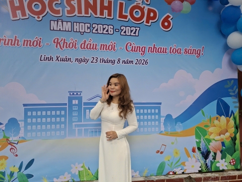 STEPPING STONES EDUCATION ĐỒNG HÀNH CÙNG THCS LINH TRUNG CHÀO ĐÓN HỌC SINH KHỐI 6 NĂM HỌC 2026 - 2027
