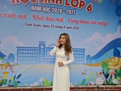 STEPPING STONES EDUCATION ĐỒNG HÀNH CÙNG THCS LINH TRUNG CHÀO ĐÓN HỌC SINH KHỐI 6 NĂM HỌC 2026 - 2027