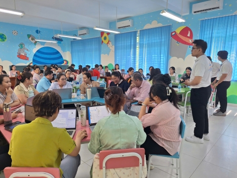 STEPPING STONES EDUCATION ĐỒNG HÀNH CÙNG TIỂU HỌC LƯƠNG THẾ VINH (PHƯỜNG AN LẠC) TẬP HUẤN TRÍ TUỆ NHÂN TẠO (AI), KNS CHUẨN BỊ CHO NĂM HỌC 2026 - 2027
