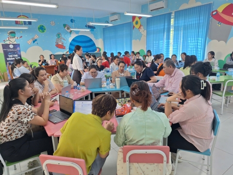STEPPING STONES EDUCATION ĐỒNG HÀNH CÙNG TIỂU HỌC LƯƠNG THẾ VINH (PHƯỜNG AN LẠC) TẬP HUẤN TRÍ TUỆ NHÂN TẠO (AI), KNS CHUẨN BỊ CHO NĂM HỌC 2026 - 2027