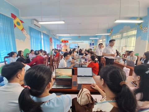 STEPPING STONES EDUCATION ĐỒNG HÀNH CÙNG TIỂU HỌC LƯƠNG THẾ VINH (PHƯỜNG AN LẠC) TẬP HUẤN TRÍ TUỆ NHÂN TẠO (AI), KNS CHUẨN BỊ CHO NĂM HỌC 2026 - 2027