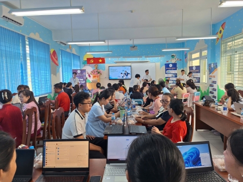STEPPING STONES EDUCATION ĐỒNG HÀNH CÙNG TIỂU HỌC LƯƠNG THẾ VINH (PHƯỜNG AN LẠC) TẬP HUẤN TRÍ TUỆ NHÂN TẠO (AI), KNS CHUẨN BỊ CHO NĂM HỌC 2026 - 2027