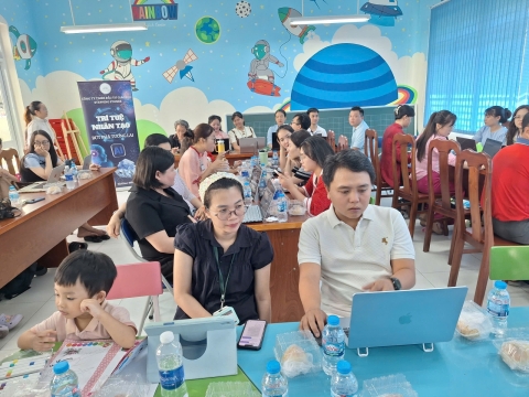 STEPPING STONES EDUCATION ĐỒNG HÀNH CÙNG TIỂU HỌC LƯƠNG THẾ VINH (PHƯỜNG AN LẠC) TẬP HUẤN TRÍ TUỆ NHÂN TẠO (AI), KNS CHUẨN BỊ CHO NĂM HỌC 2026 - 2027